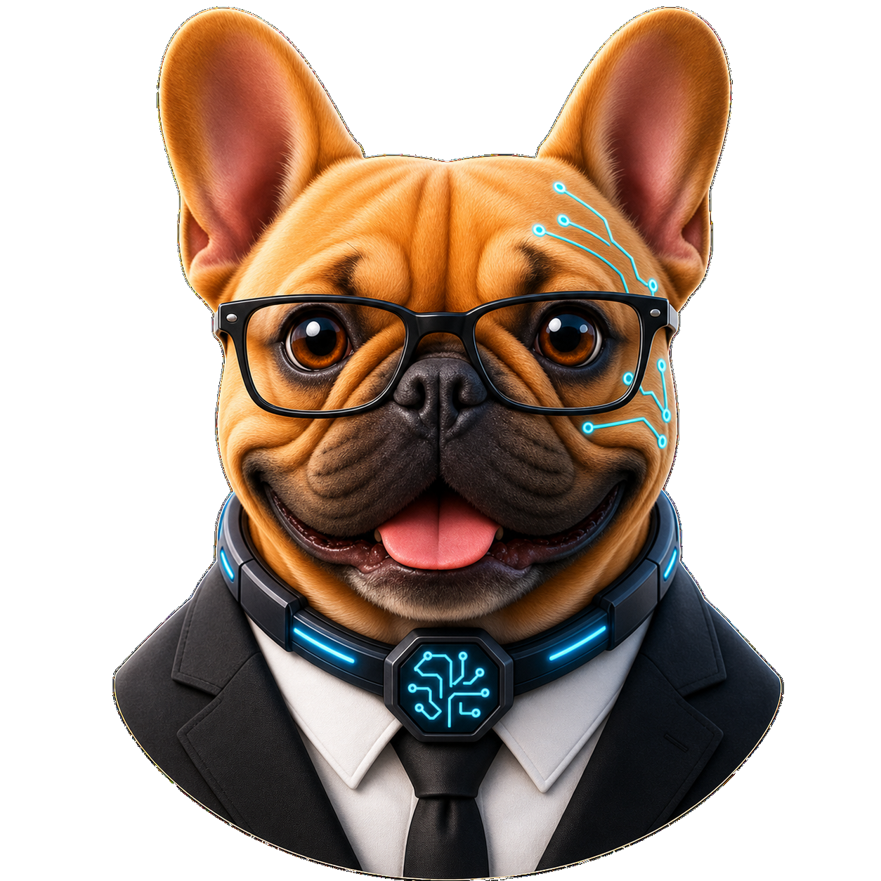 Bob Max IA - mascote bulldog